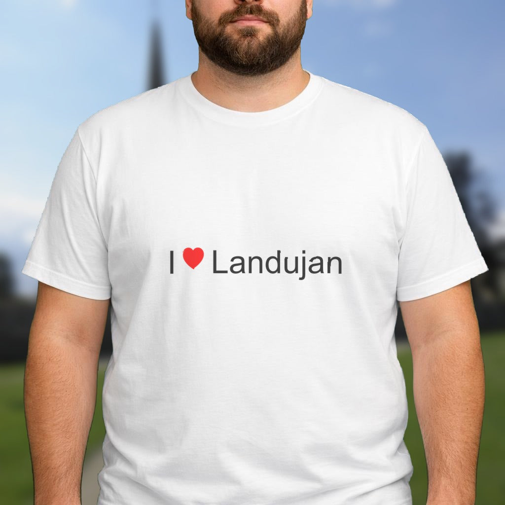 T-shirt I love landujan