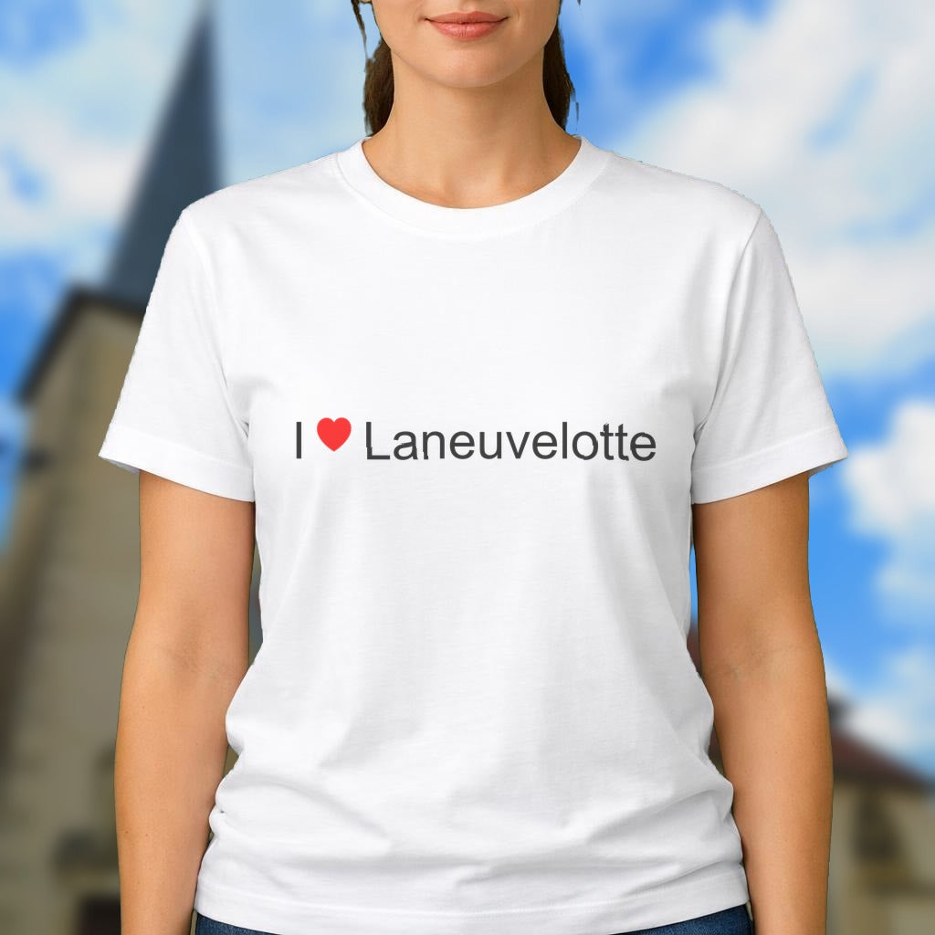 T-shirt I love laneuvelotte