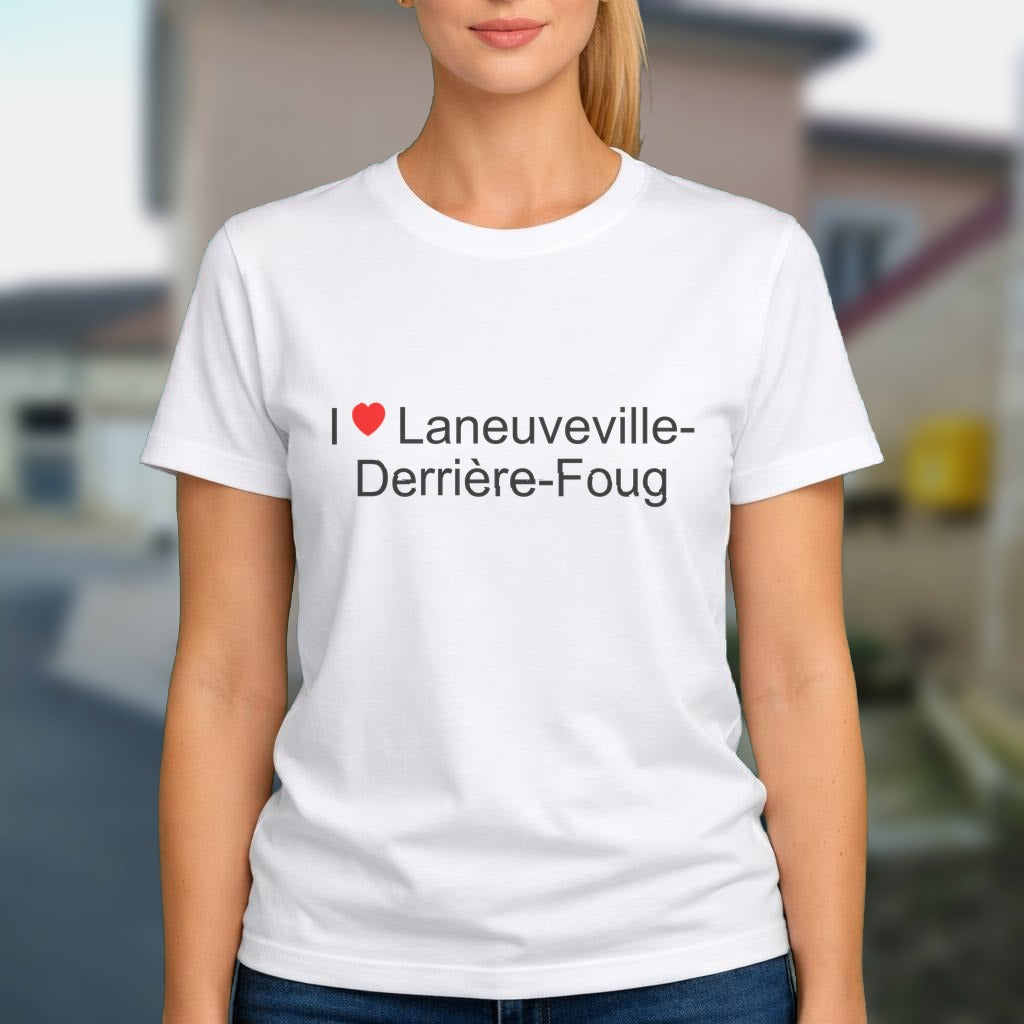 T-shirt I love laneuveville-derrière-foug