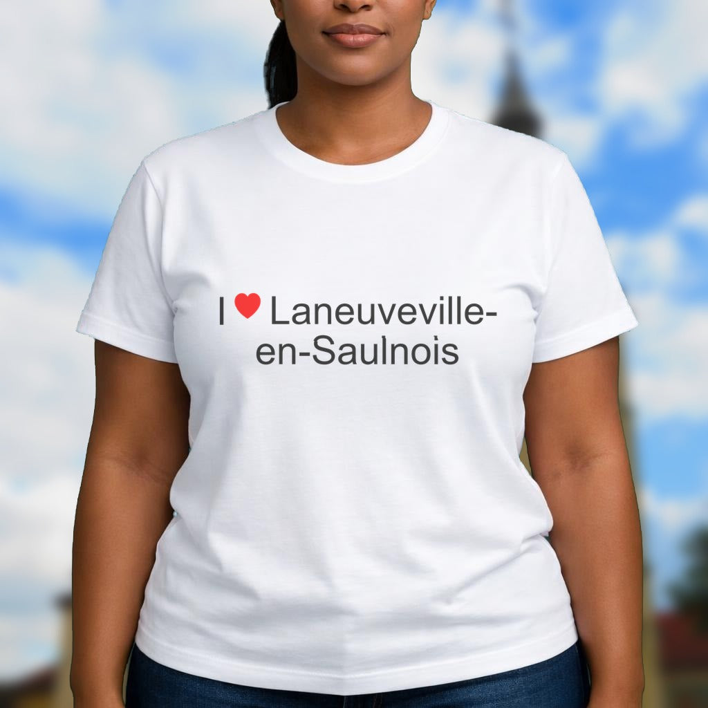 T-shirt I love laneuveville-en-saulnois