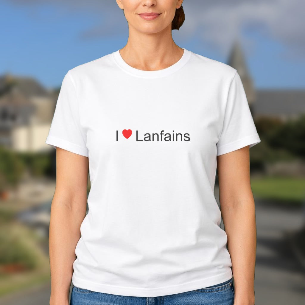 T-shirt I love lanfains