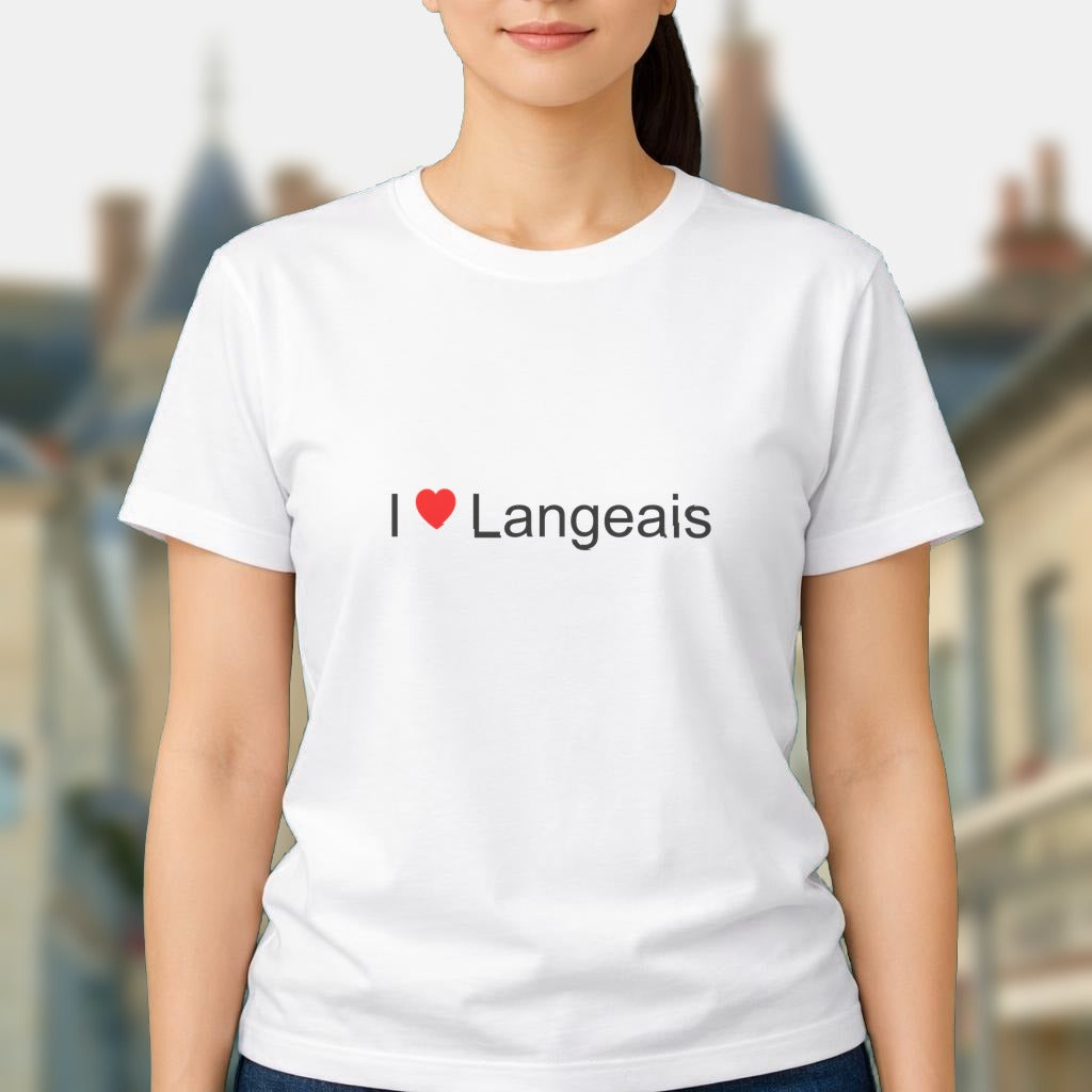 T-shirt I love langeais