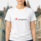 T-shirt I love langeais
