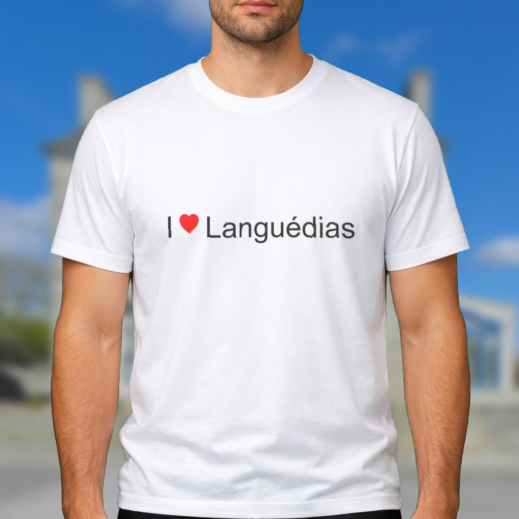 T-shirt I love languédias