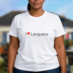 T-shirt I love langueux