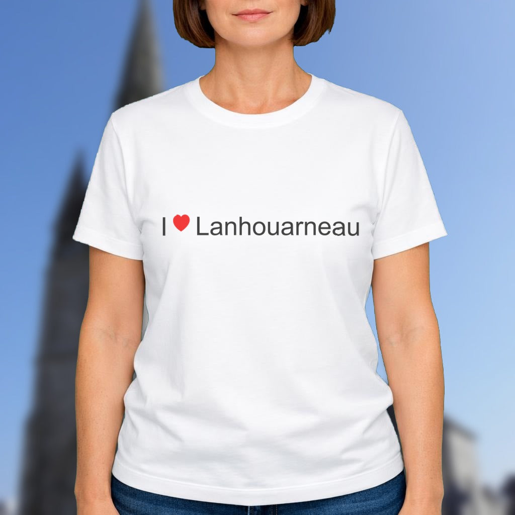 T-shirt I love lanhouarneau