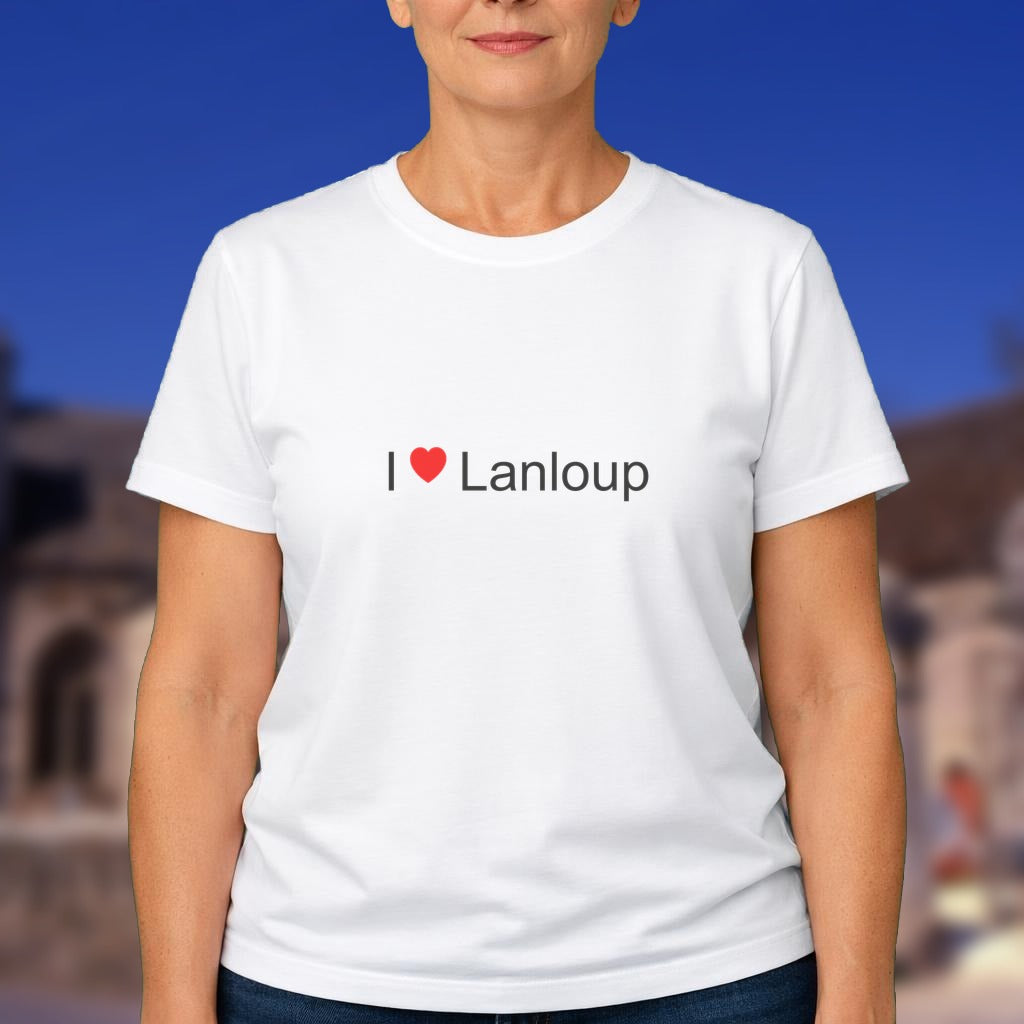 T-shirt I love lanloup