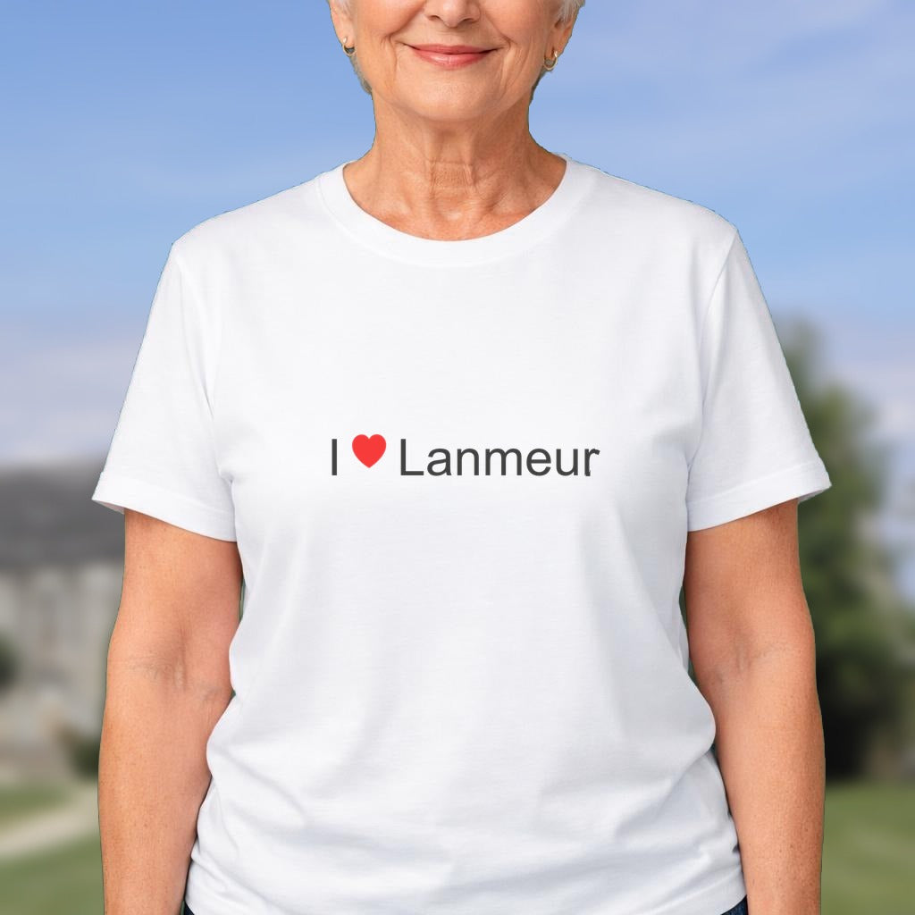T-shirt I love lanmeur