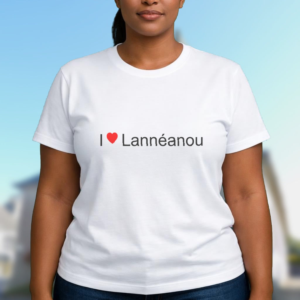 T-shirt I love lannéanou