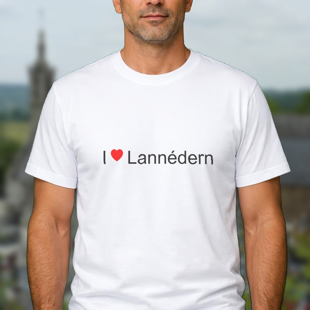 T-shirt I love lannédern