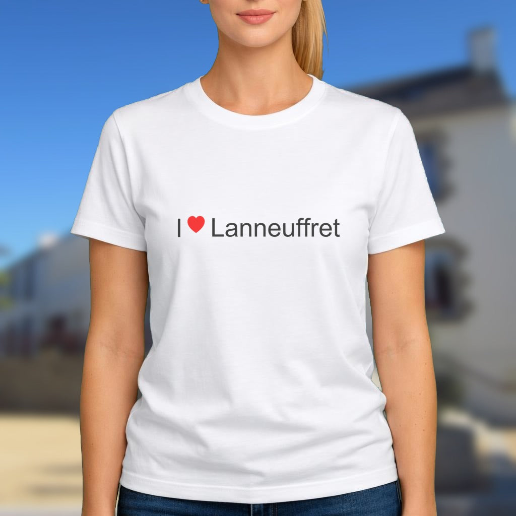 T-shirt I love lanneuffret