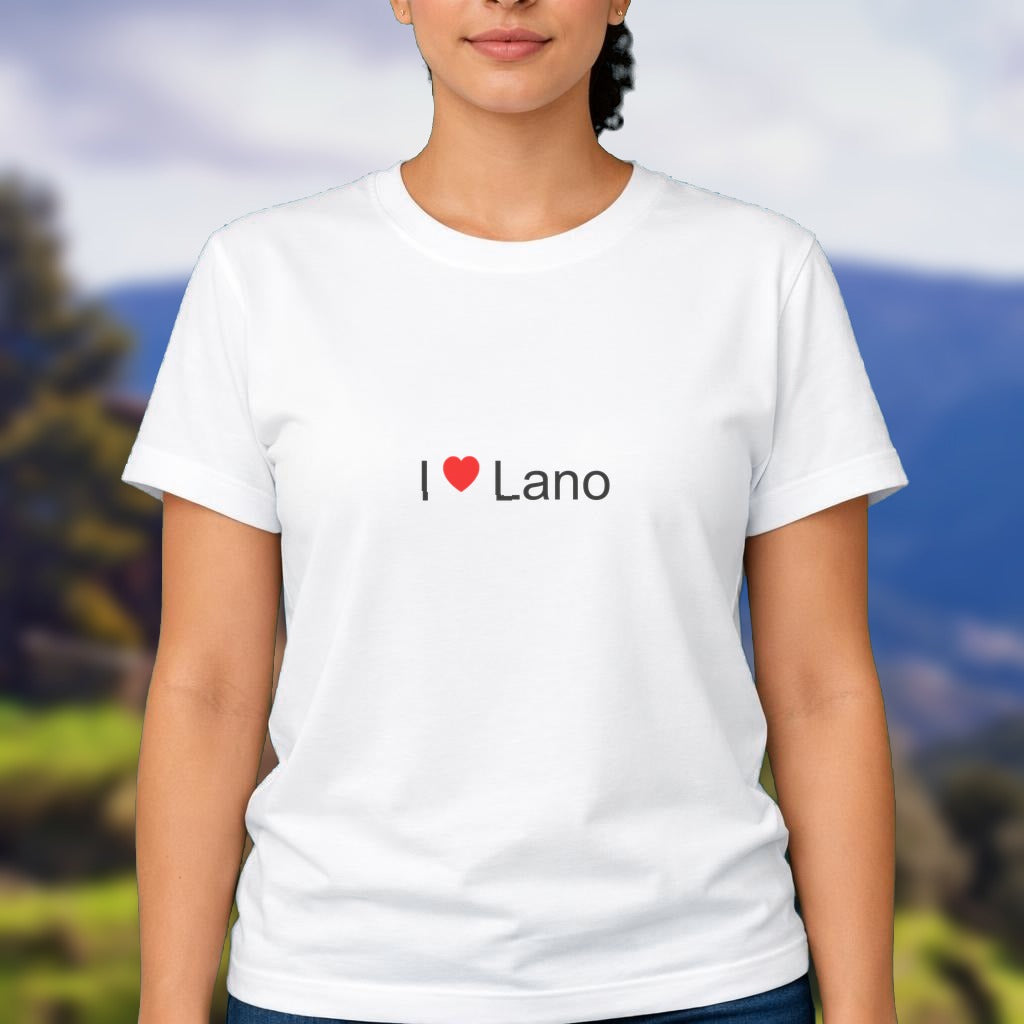 T-shirt I love lano