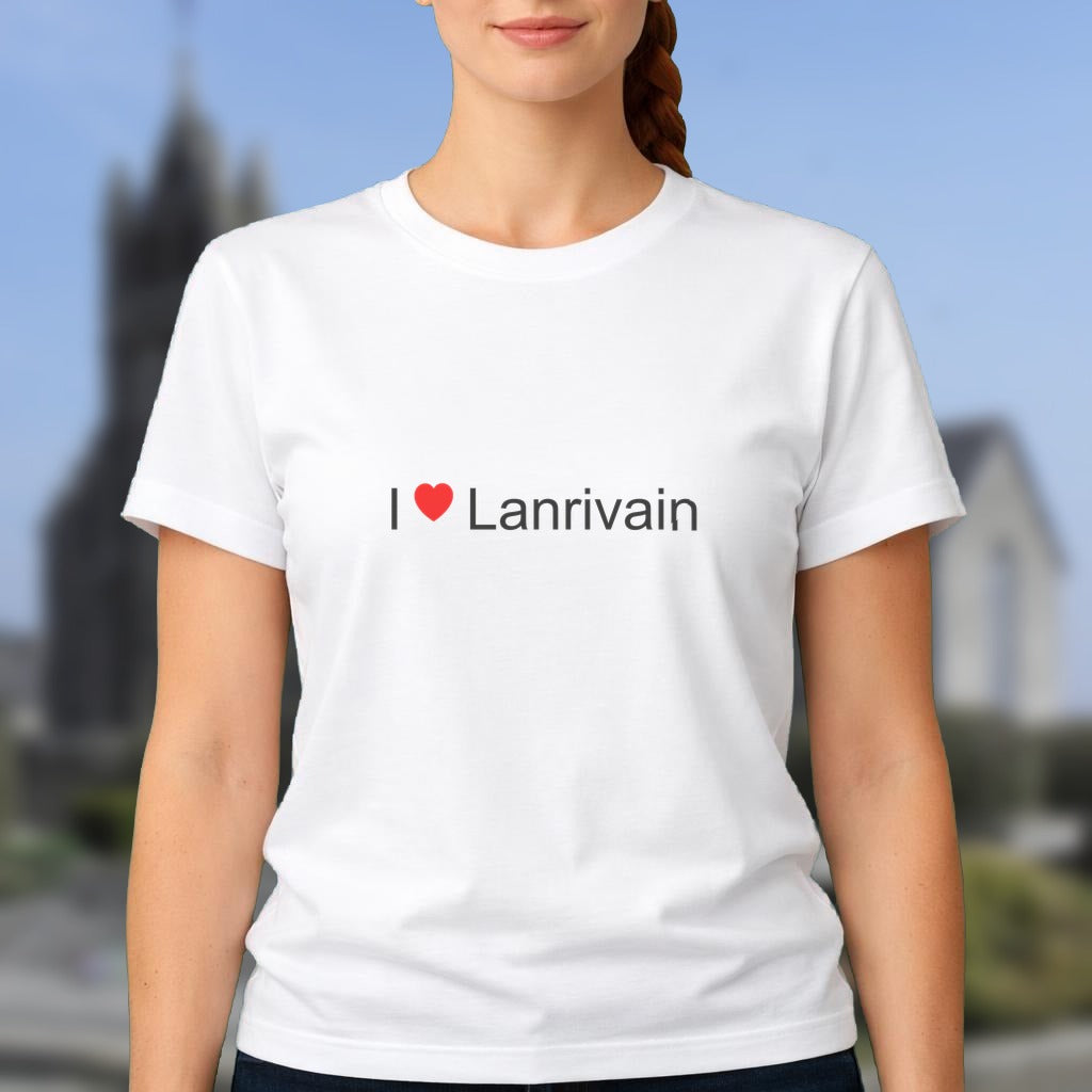 T-shirt I love lanrivain