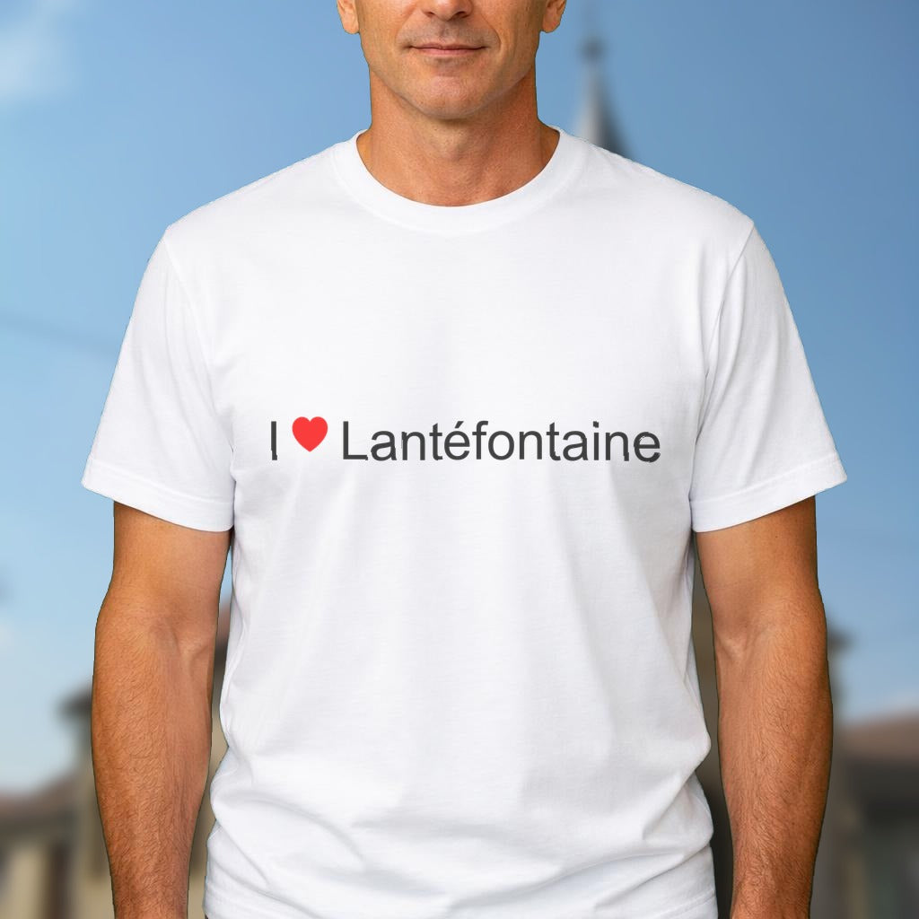 T-shirt I love lantéfontaine