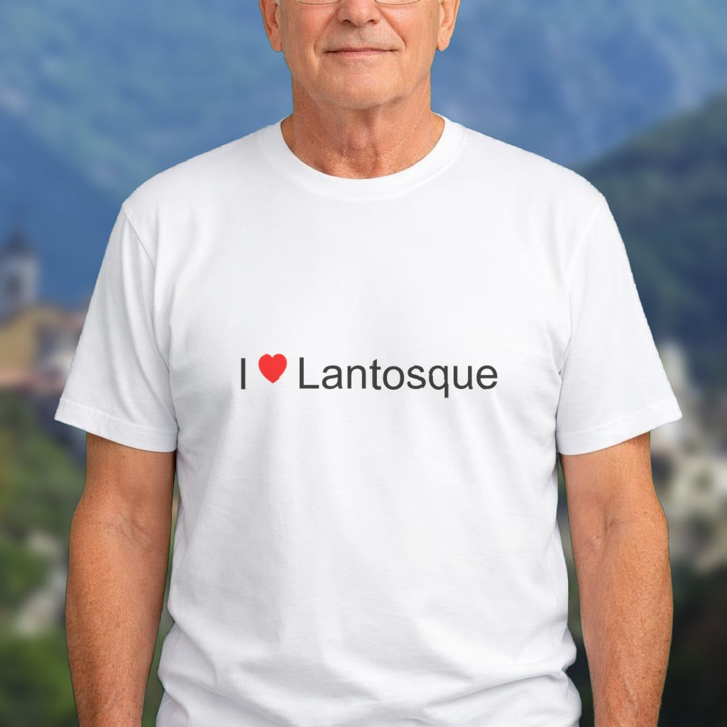 T-shirt I love lantosque