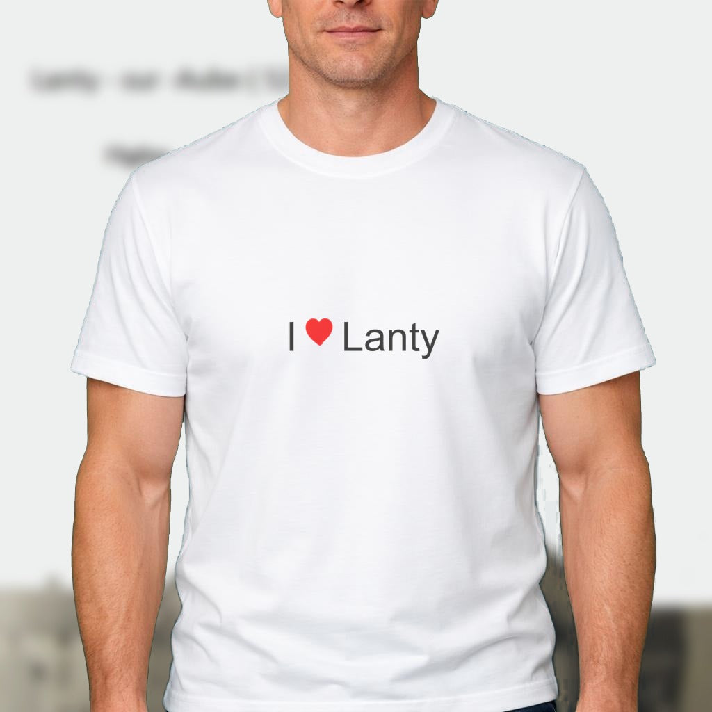 T-shirt I love lanty