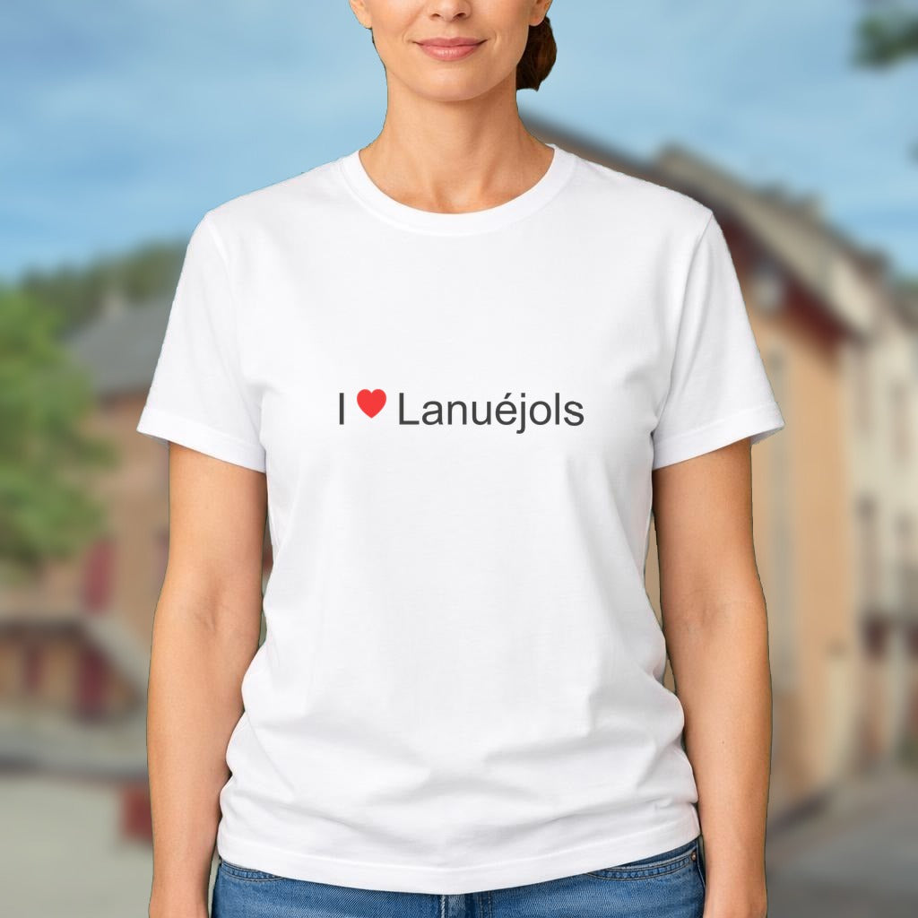 T-shirt I love lanuéjols