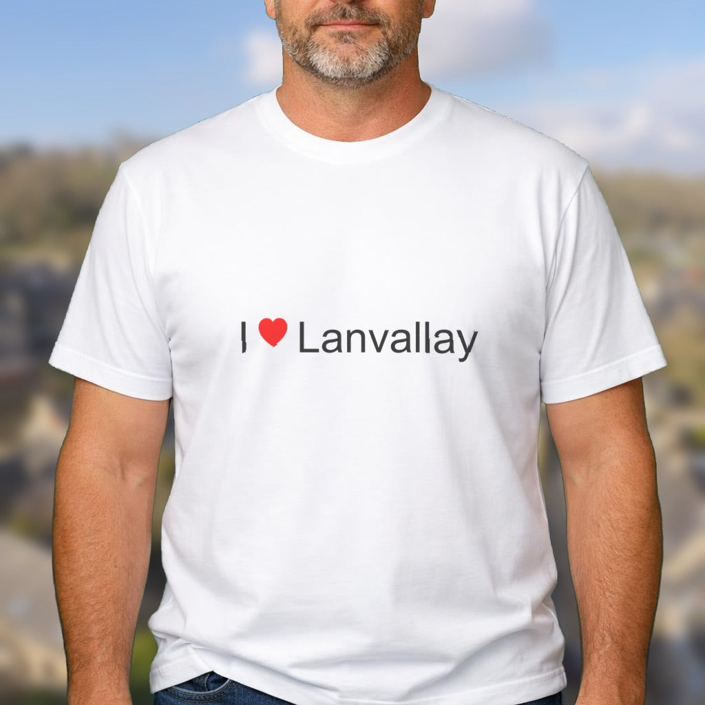 T-shirt I love lanvallay