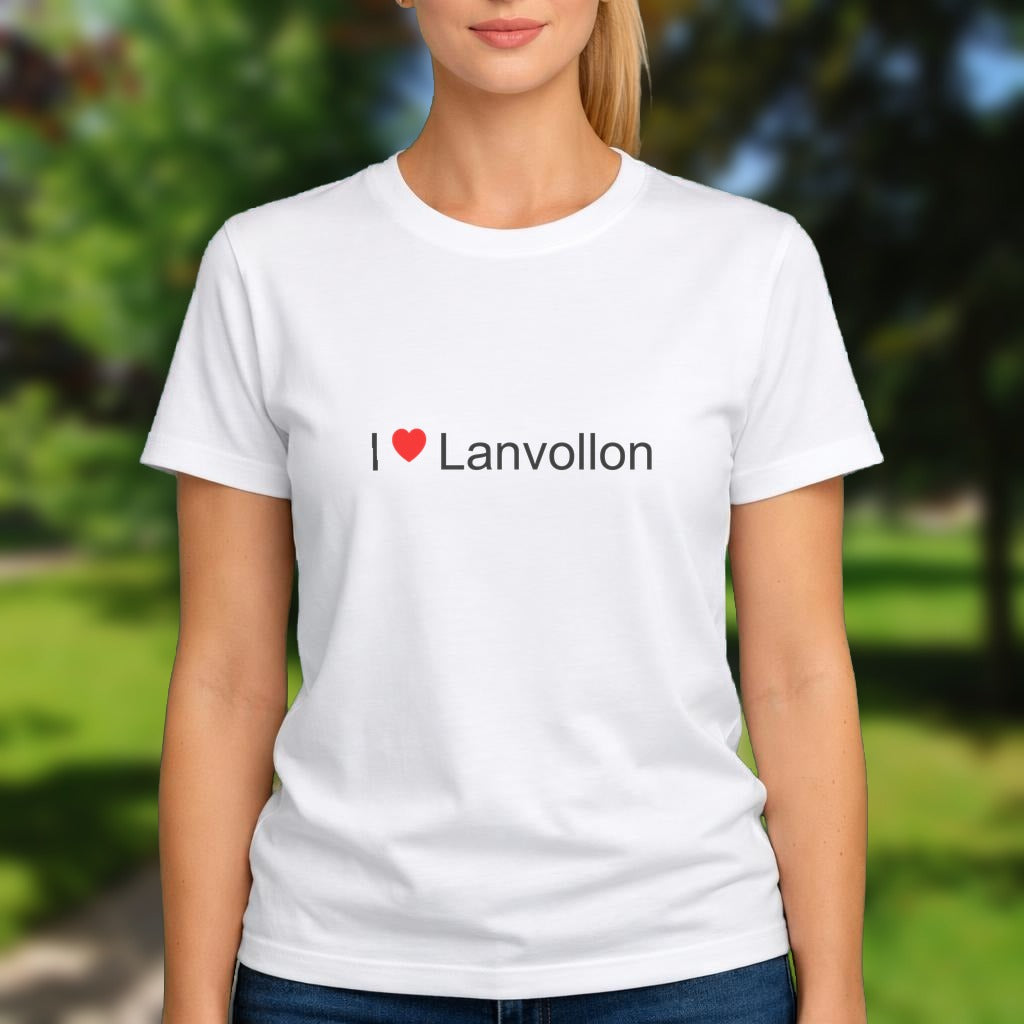 T-shirt I love lanvollon