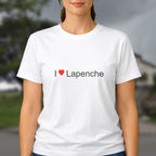 T-shirt I love lapenche