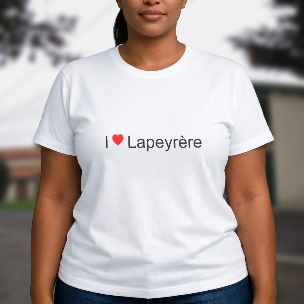 T-shirt I love lapeyrère