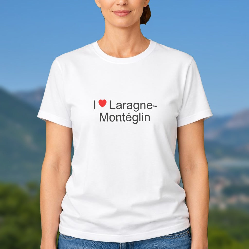 T-shirt I love laragne-montéglin