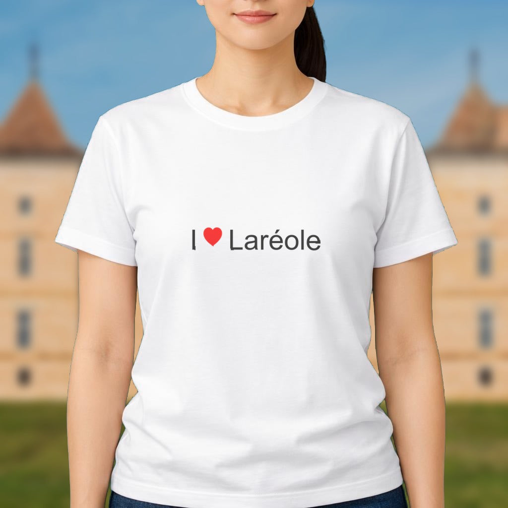 T-shirt I love laréole