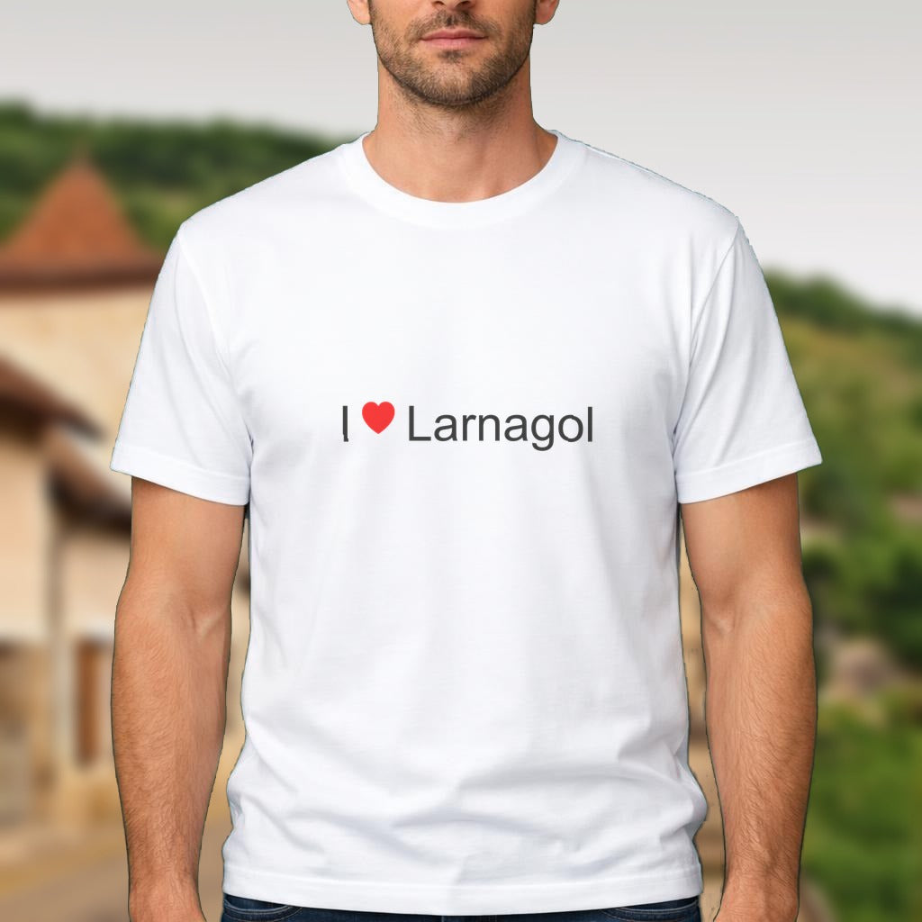 T-shirt I love larnagol