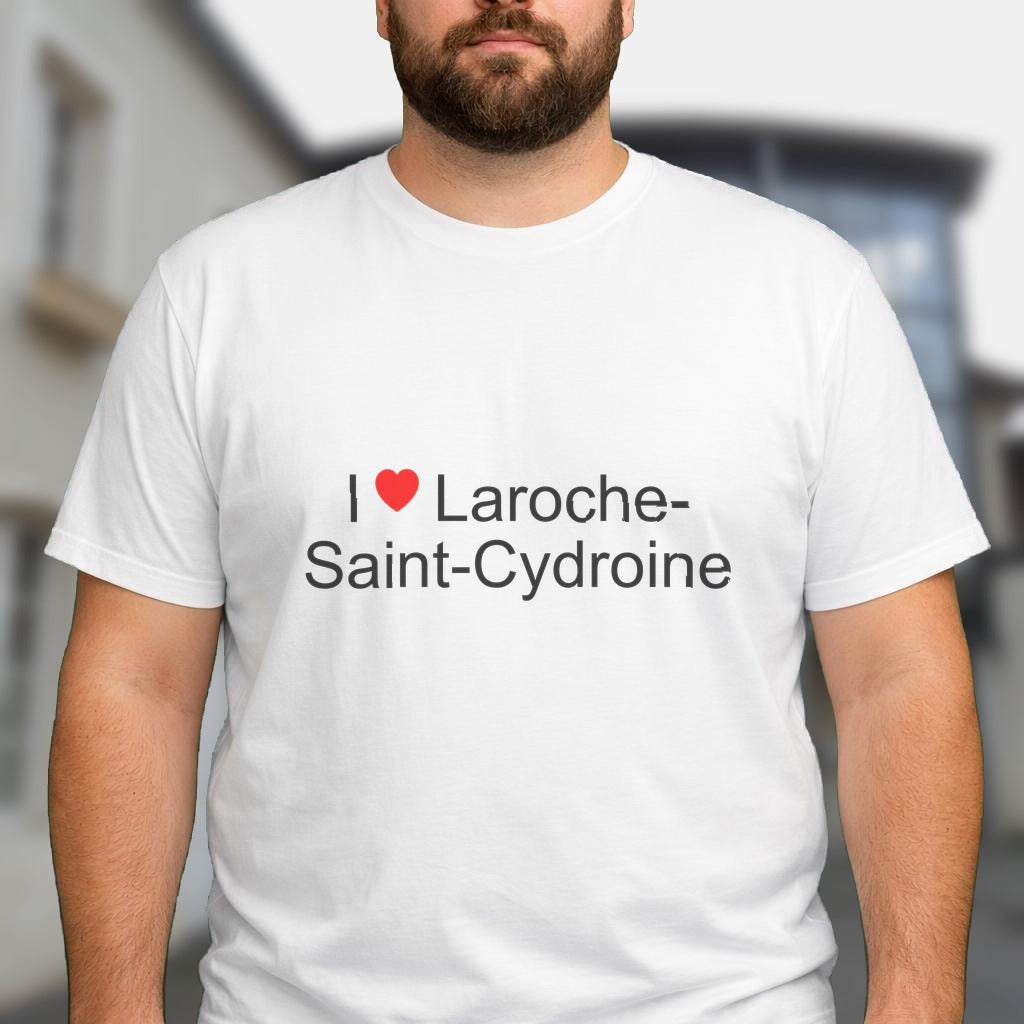 T-shirt I love laroche-saint-cydroine