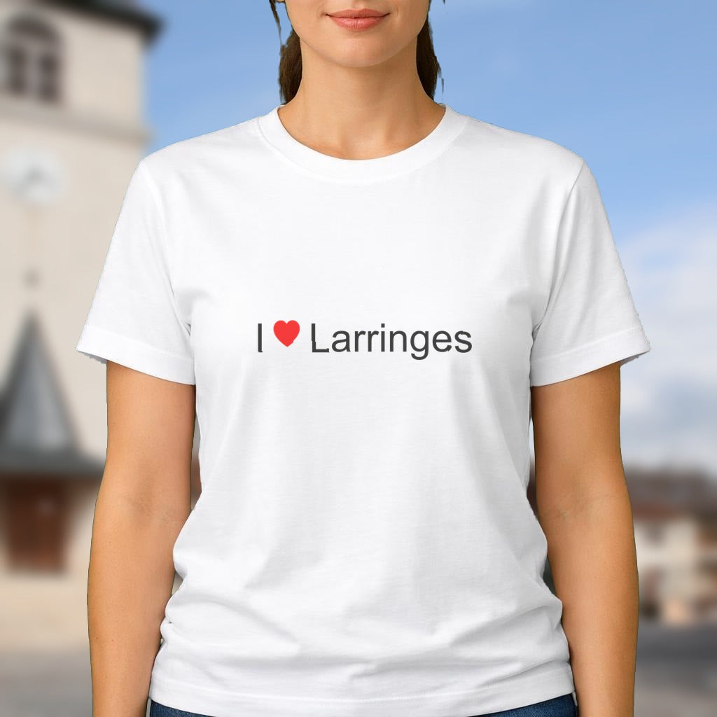T-shirt I love larringes