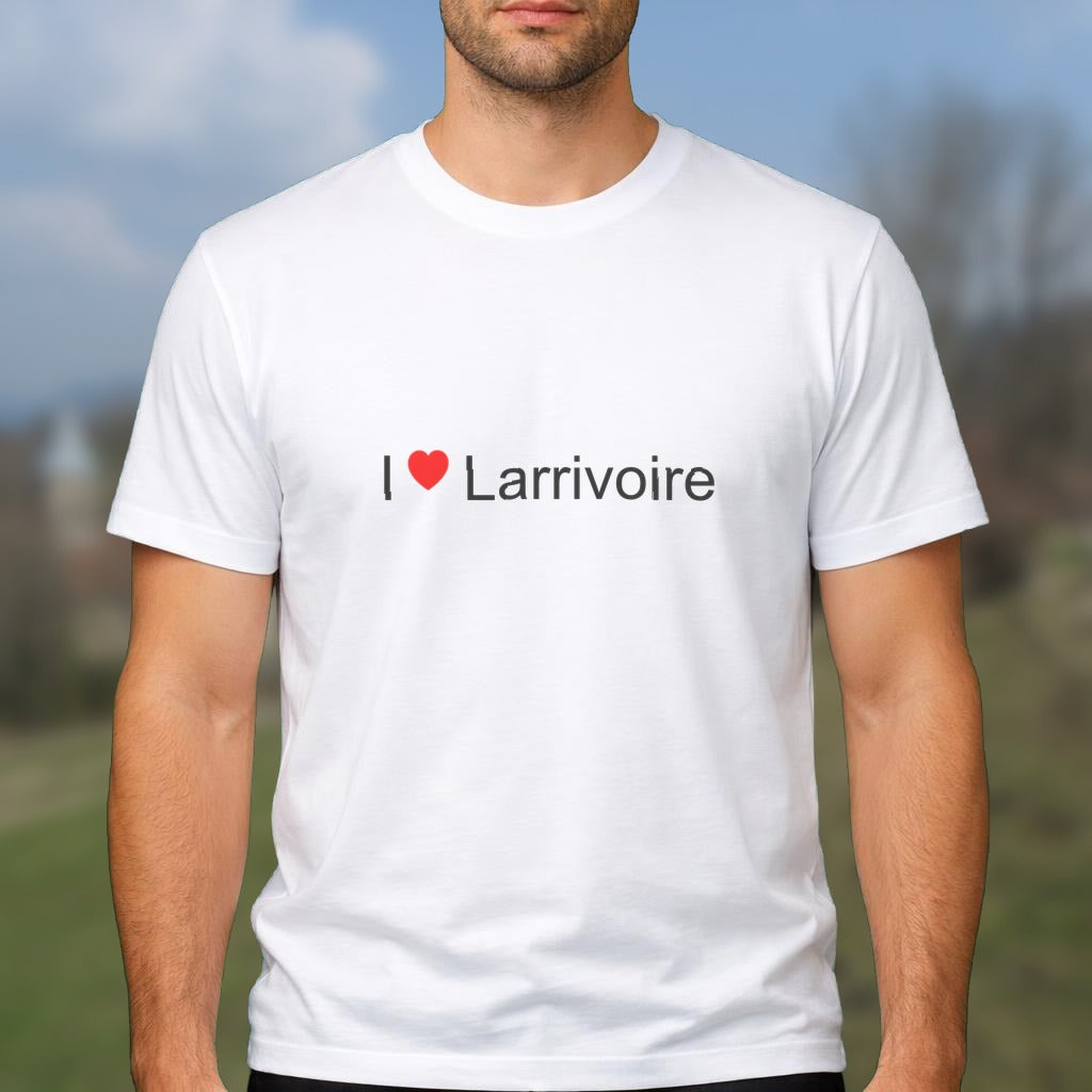 T-shirt I love larrivoire