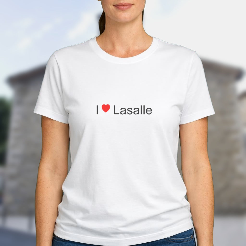 T-shirt I love lasalle