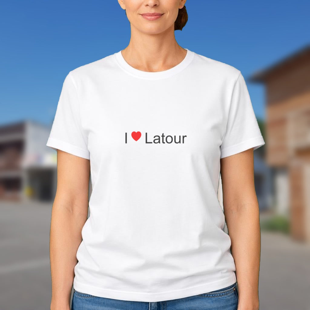 T-shirt I love latour