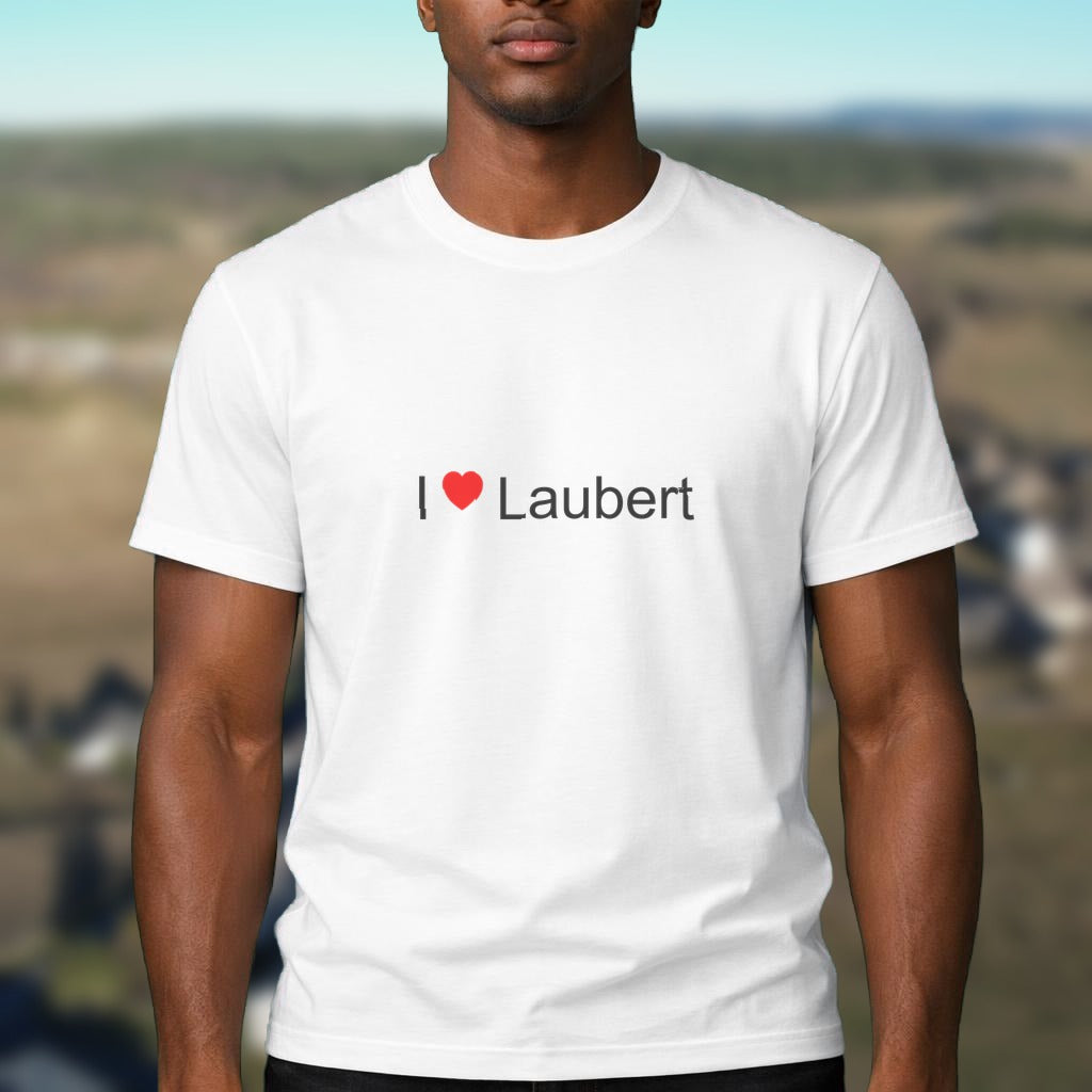 T-shirt I love laubert