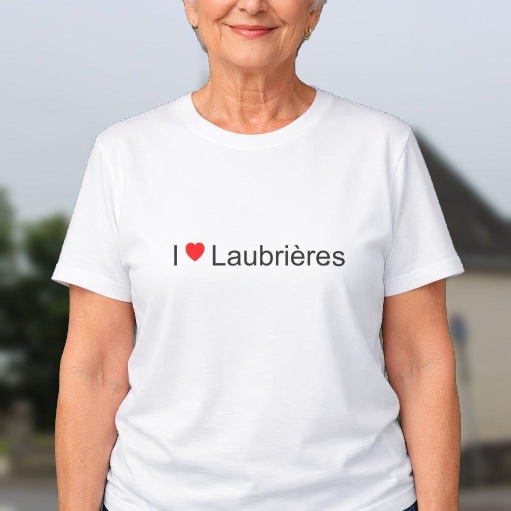 T-shirt I love laubrières
