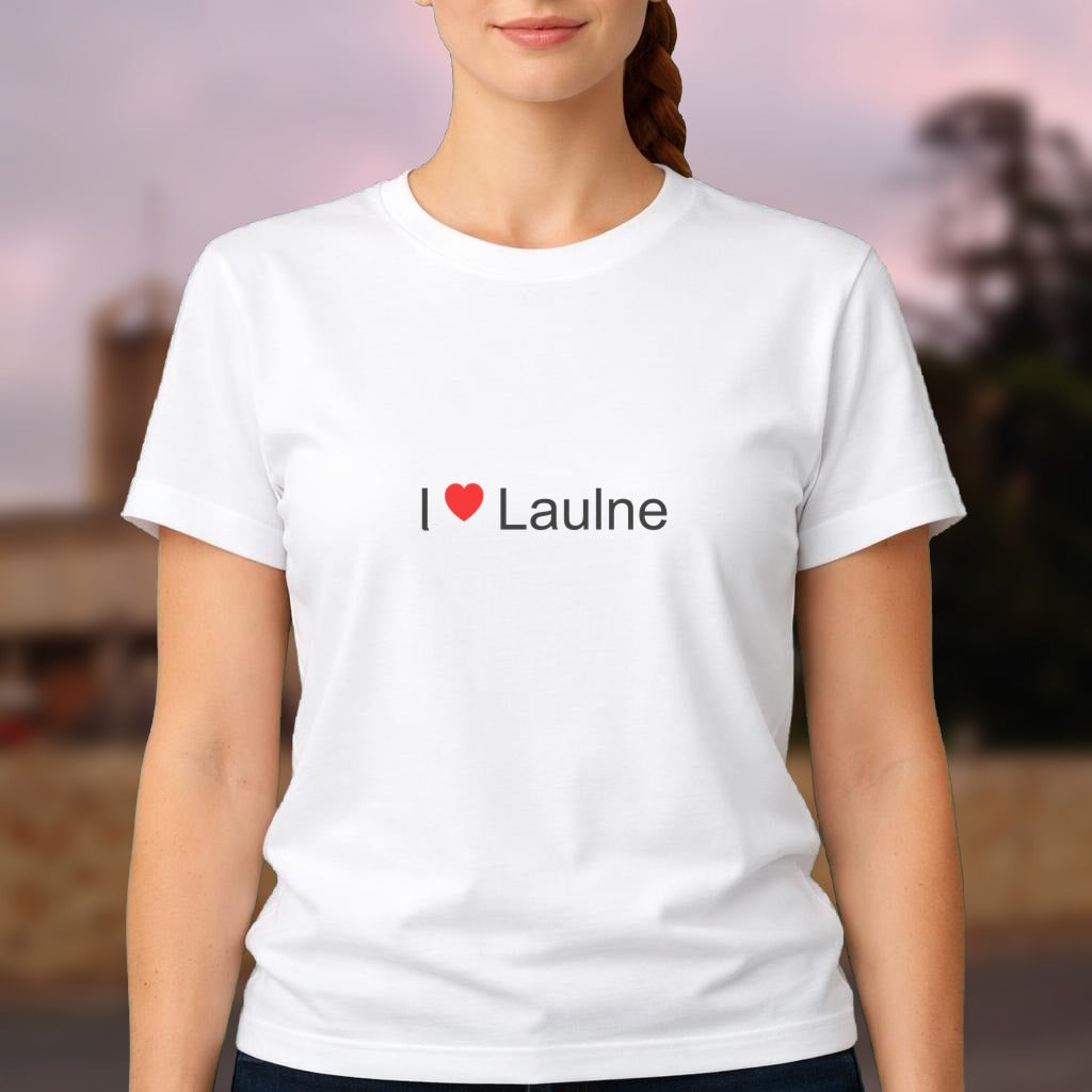T-shirt I love laulne