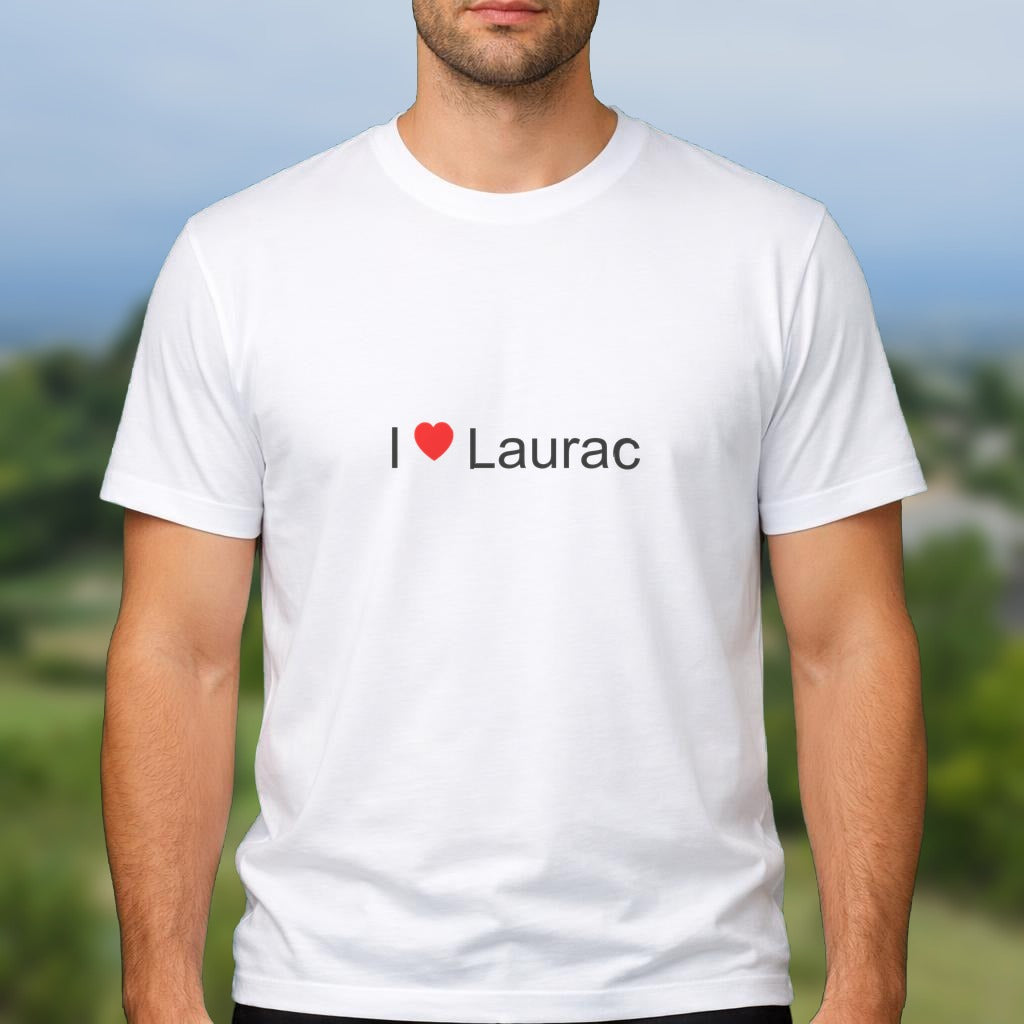 T-shirt I love laurac