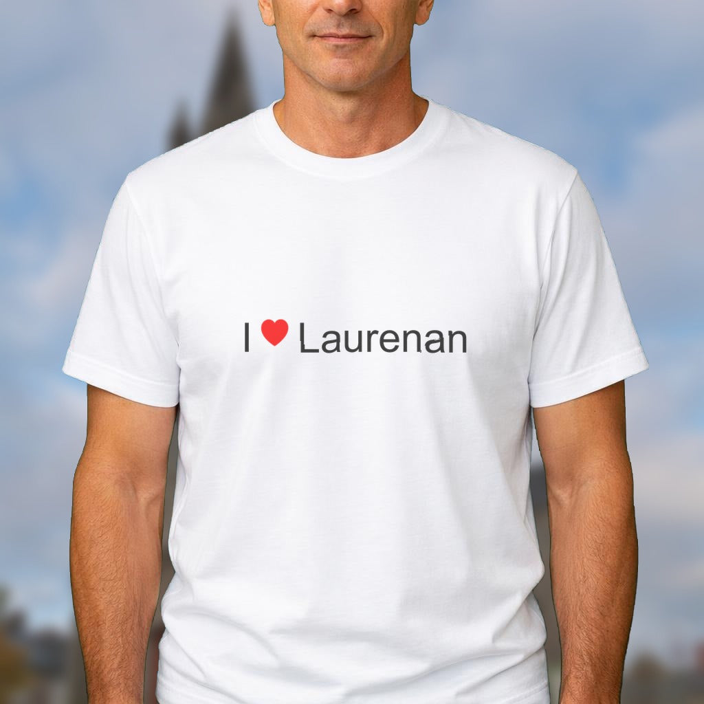 T-shirt I love laurenan