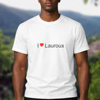 T-shirt I love lauroux