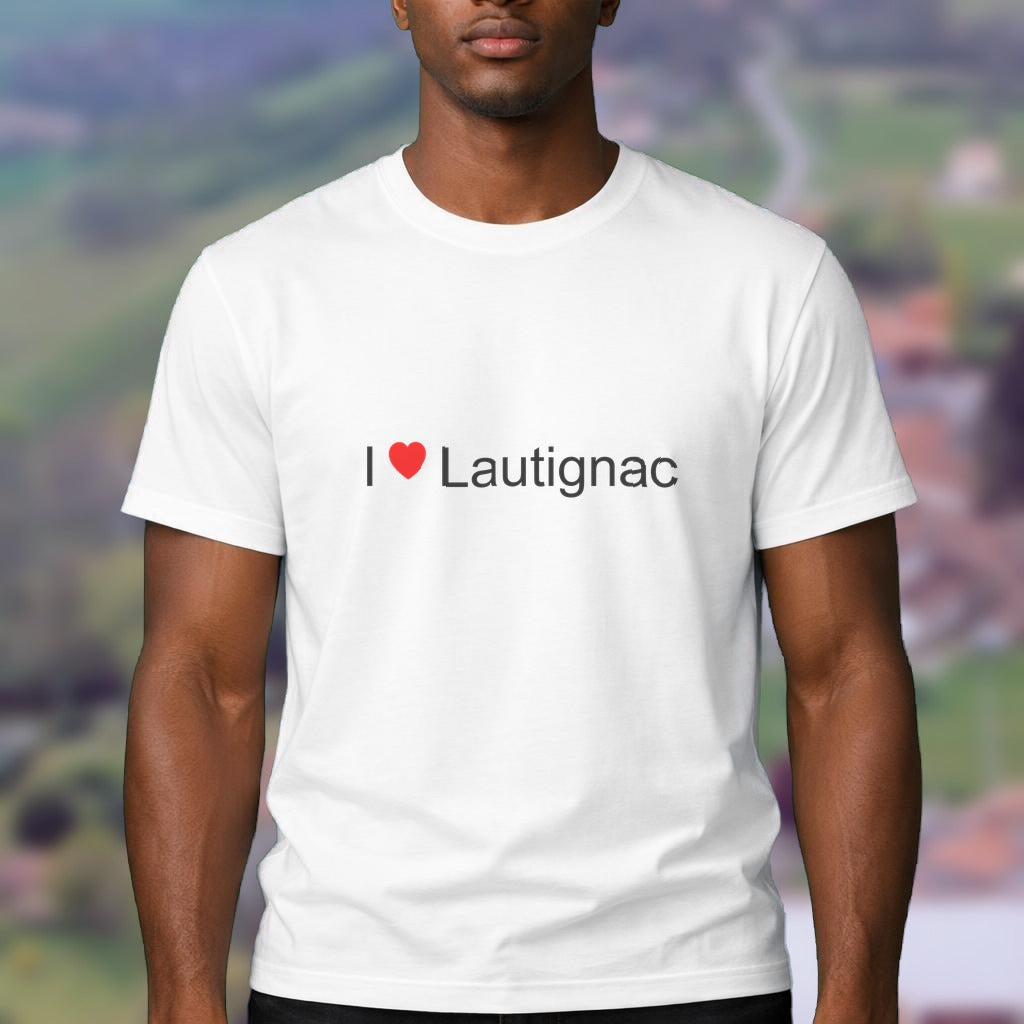 T-shirt I love lautignac