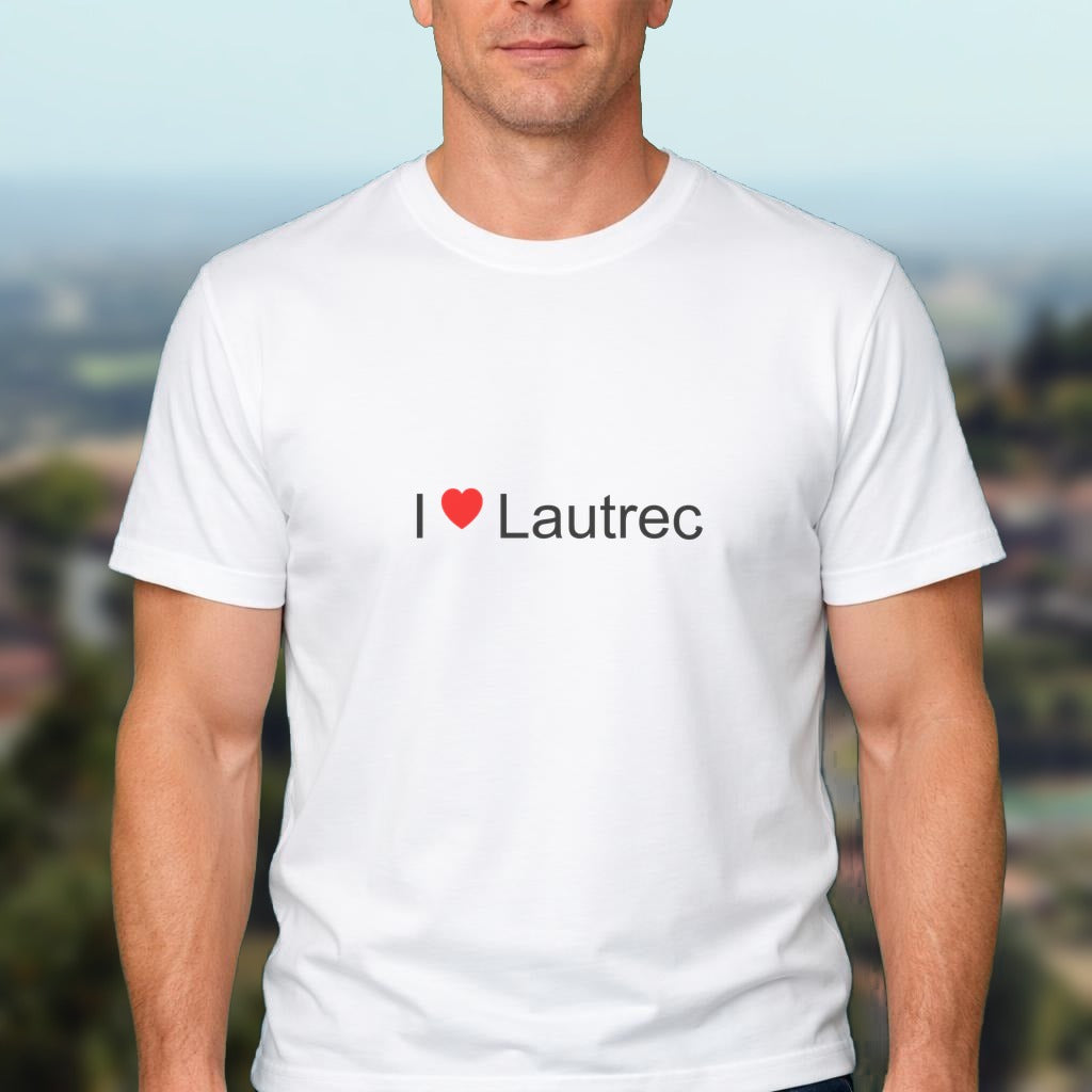 T-shirt I love lautrec