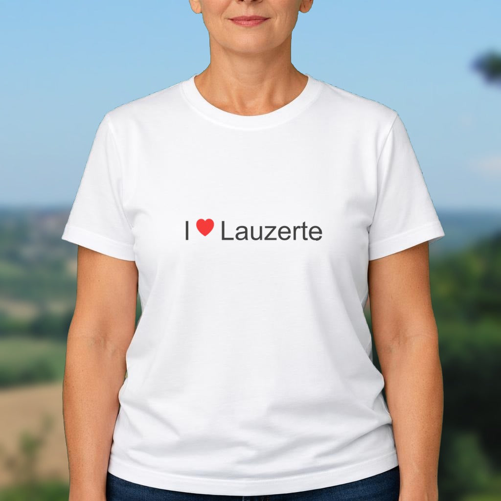 T-shirt I love lauzerte