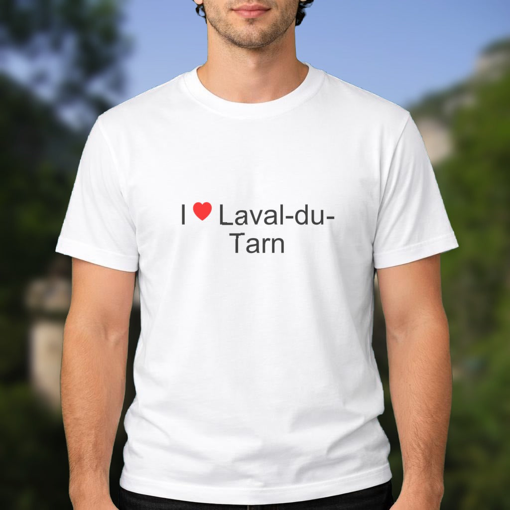 T-shirt I love laval-du-tarn