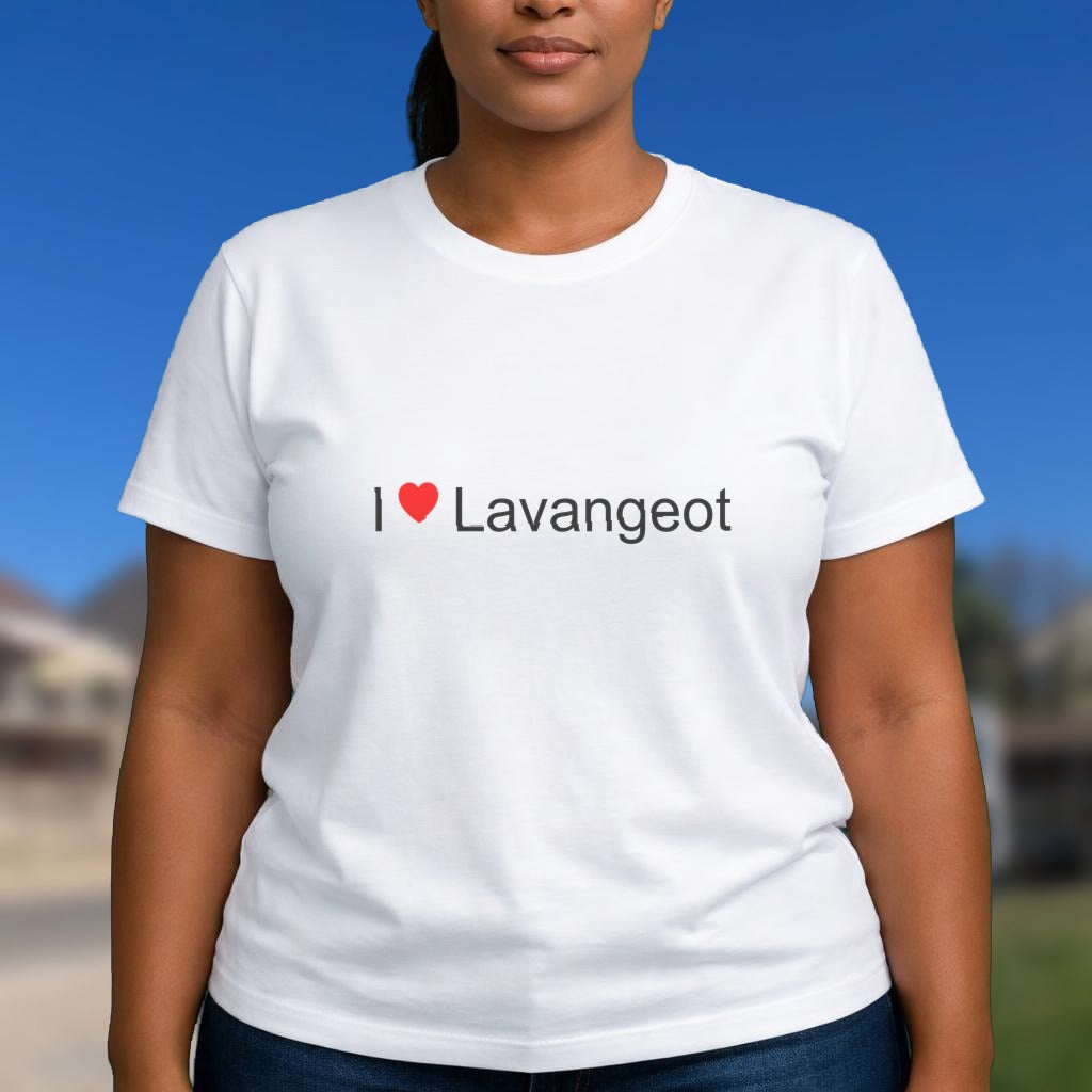 T-shirt I love lavangeot