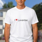 T-shirt I love lavardac