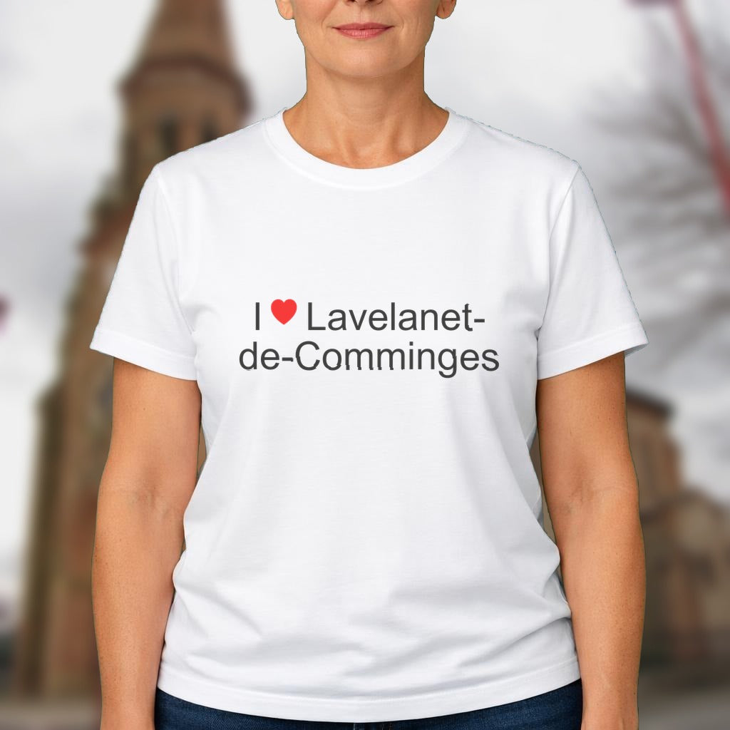 T-shirt I love lavelanet-de-comminges
