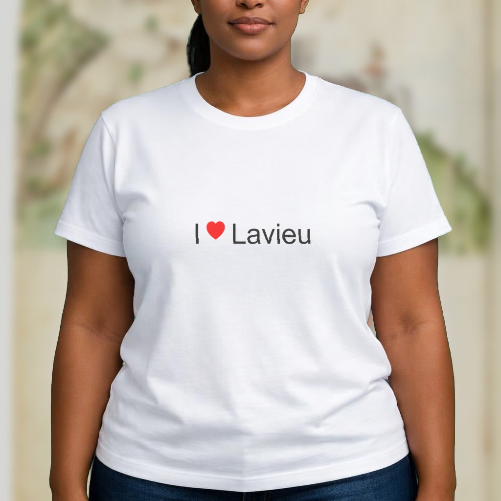 T-shirt I love lavieu