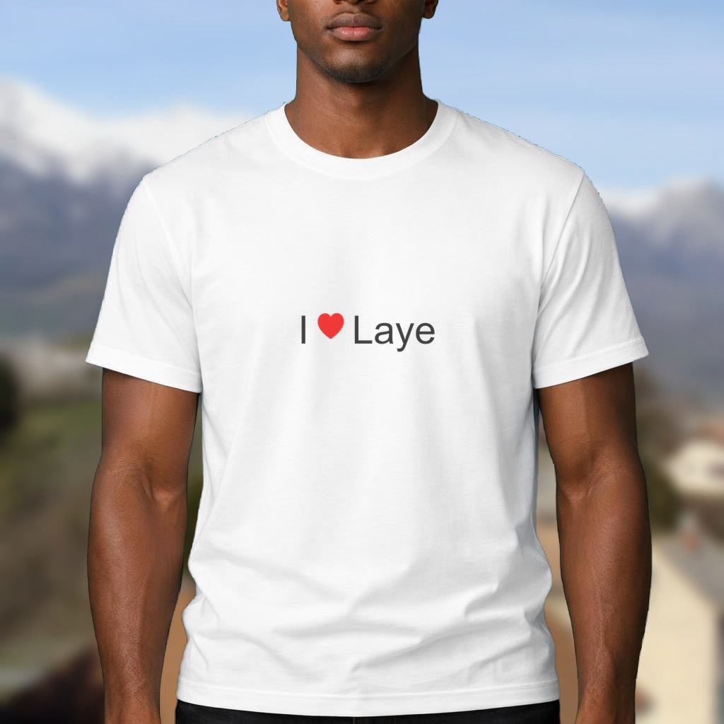 T-shirt I love laye