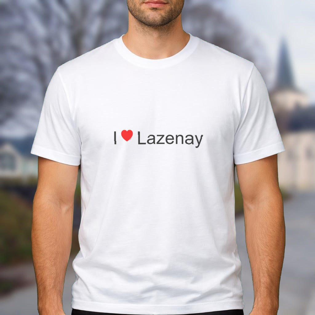 T-shirt I love lazenay