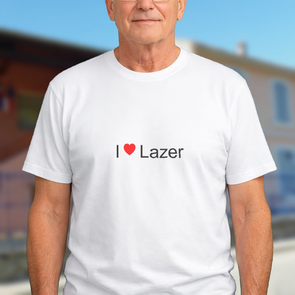 T-shirt I love lazer